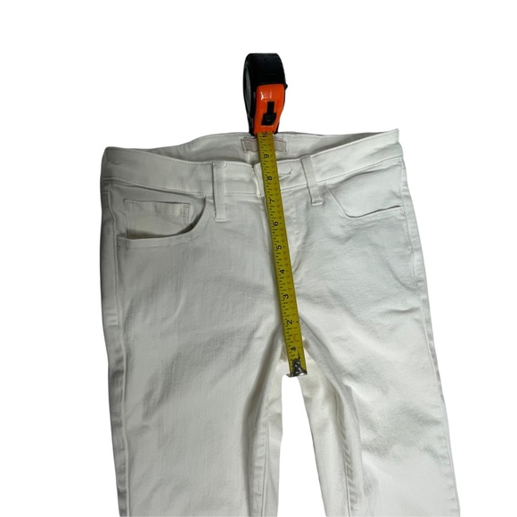 Uniglo White Legging Skinny Jeans with Ankle Zippers 24 - Picture 9 of 13